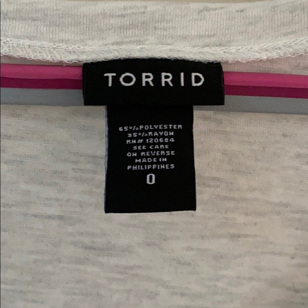 Torrid Raglan Shirt - Picture 4 of 4